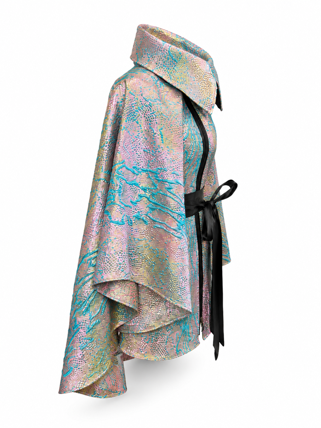 Amber Brocade Magic Cape