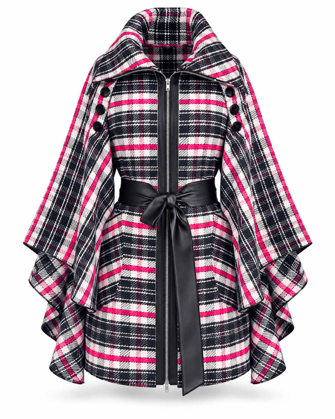 The Fuchsia Noir Magic Cape