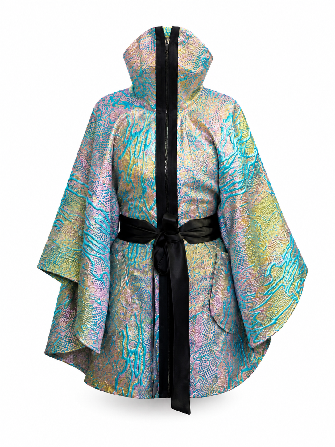 Amber Brocade Magic Cape