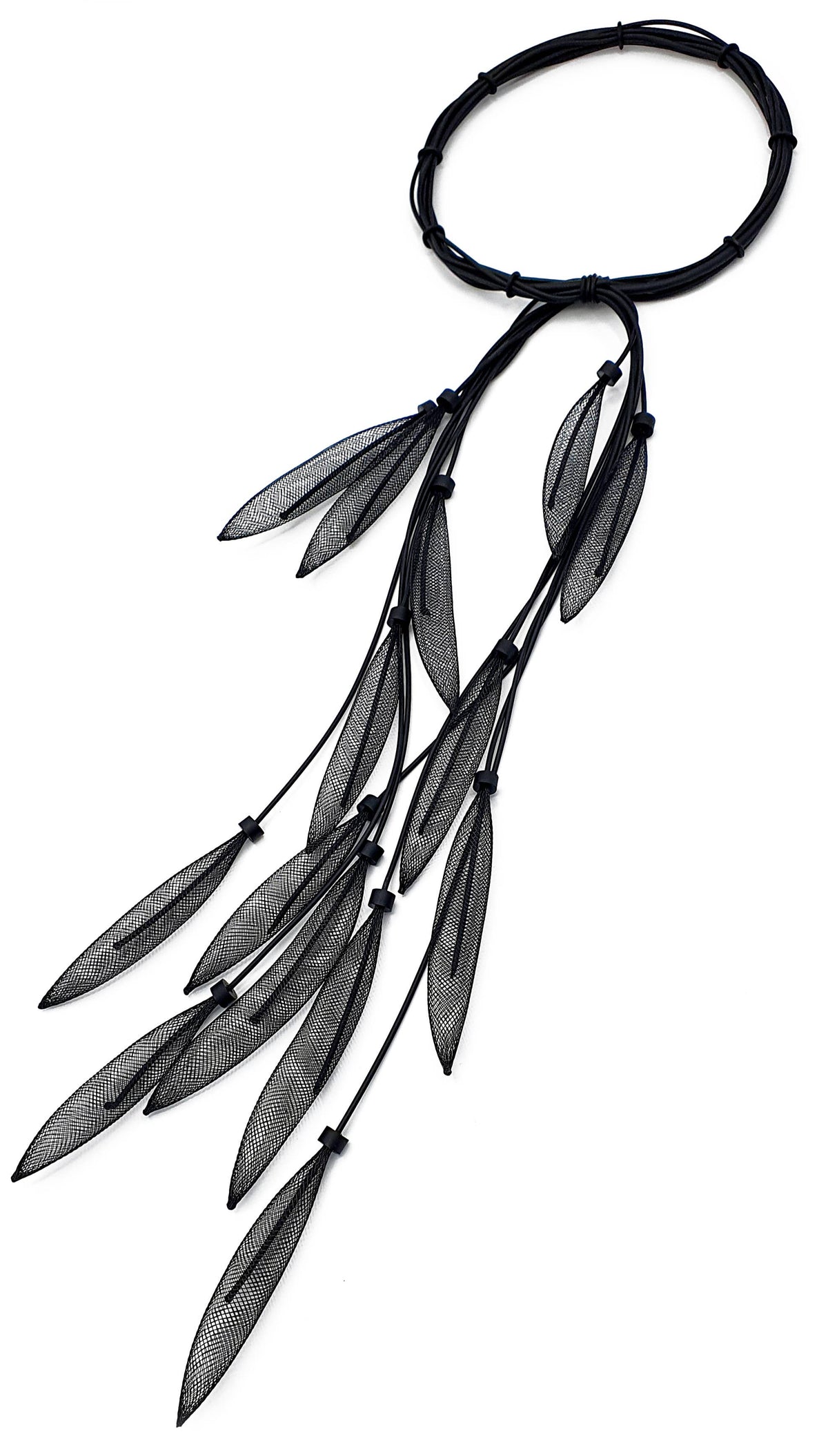 PVC + Mesh Necklace