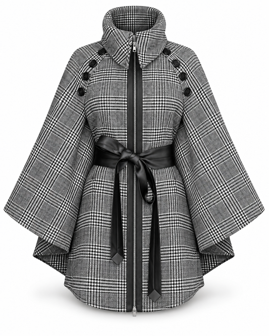 Black & White Classic Magic Cape