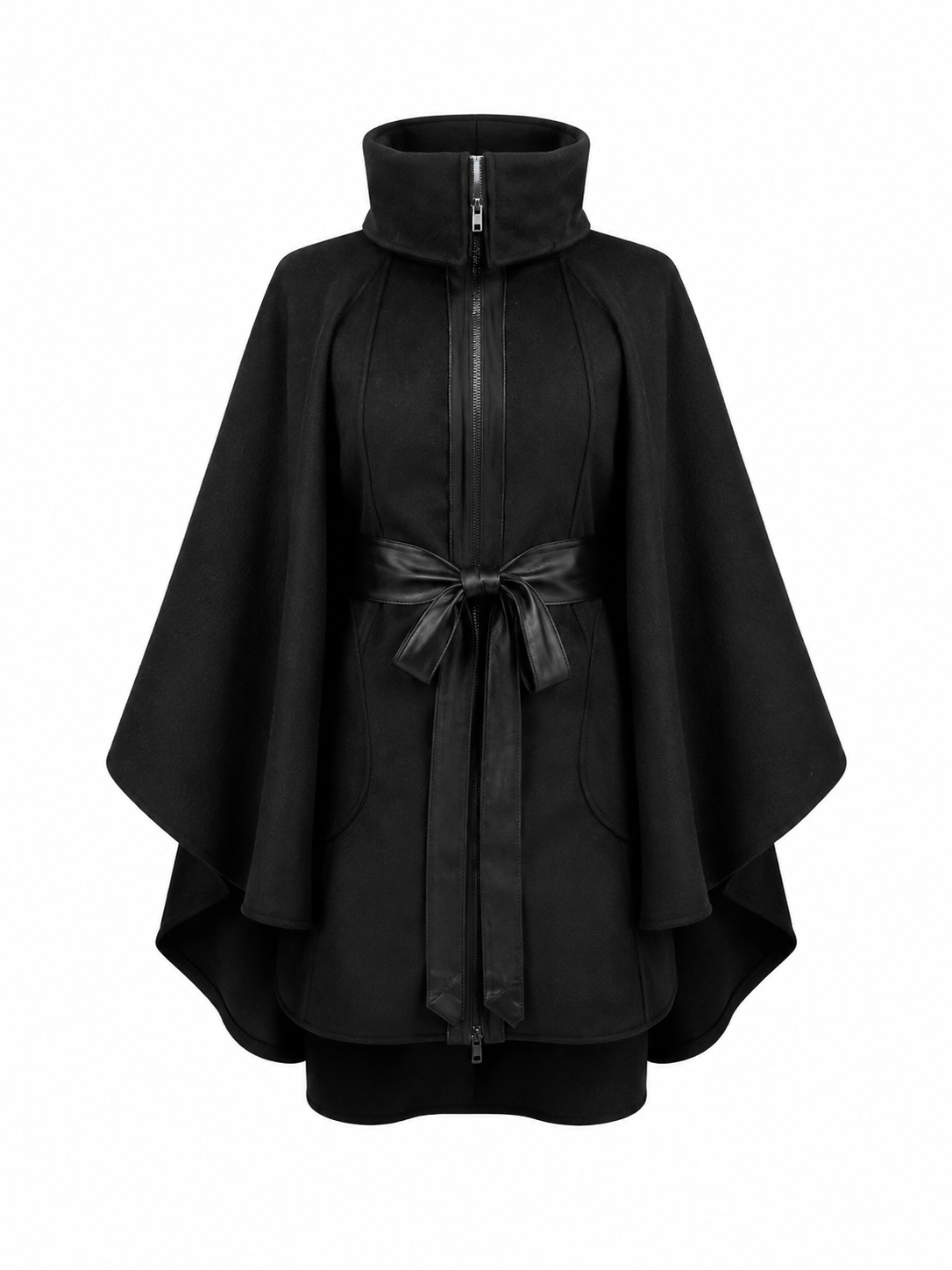 Black Wool Magic Cape