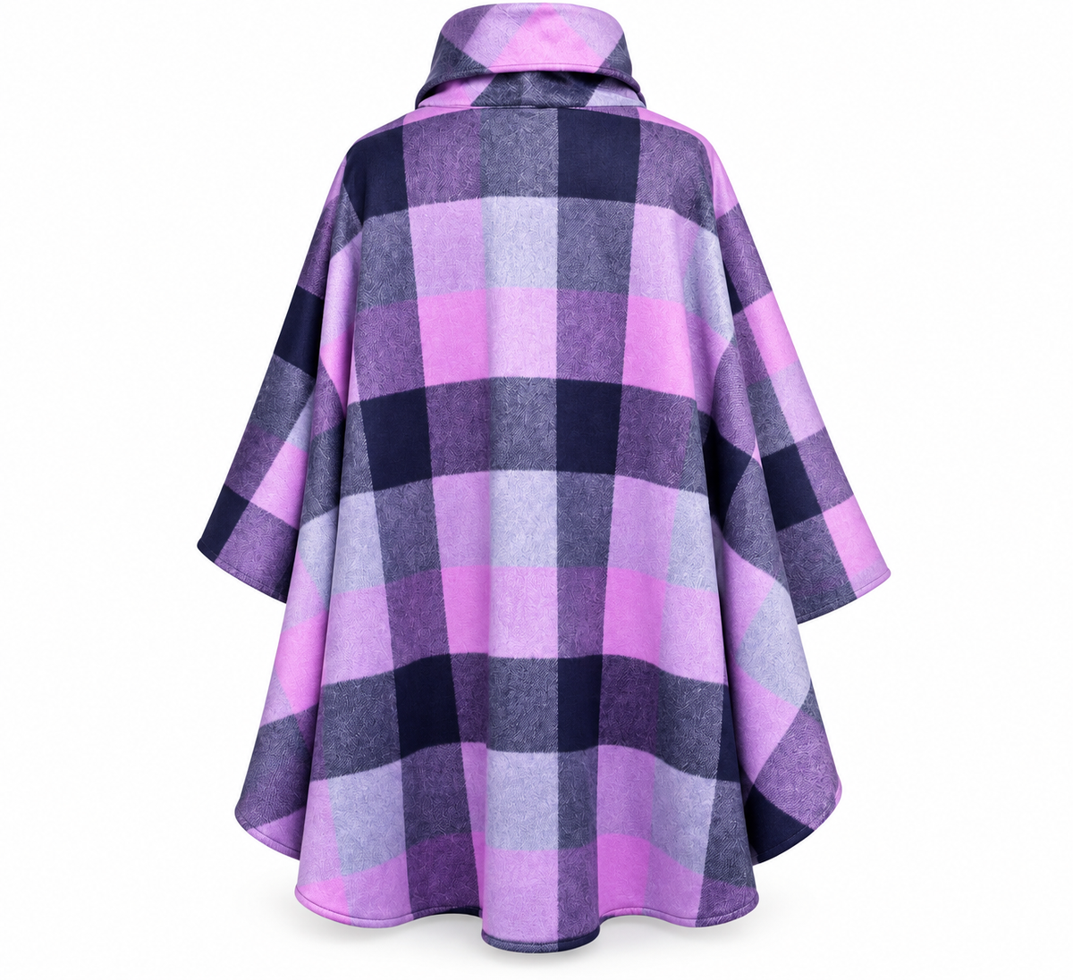 The Amethyst Plaid Magic Cape
