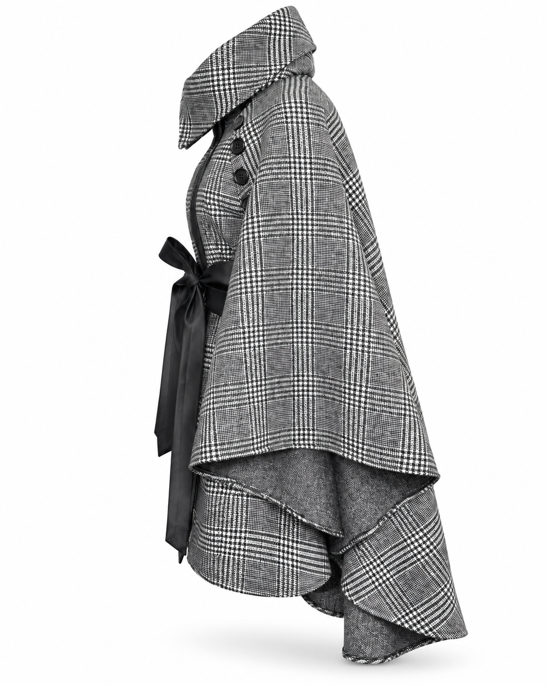 Black & White Classic Magic Cape