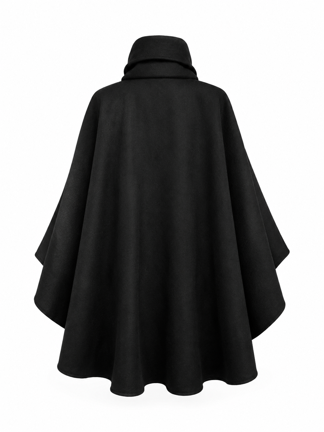 Black Wool Magic Cape